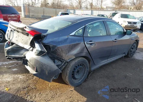2016 Honda Civic Lx из США, поврежденный, VIN 19XFC2F5XGE033217